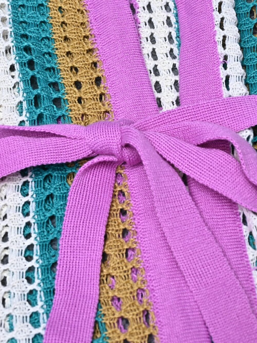 Hurley Crochet Multicolor Beach Swim Kimono Cover-Up Size M/L NWTS - Picture 7 of 16
